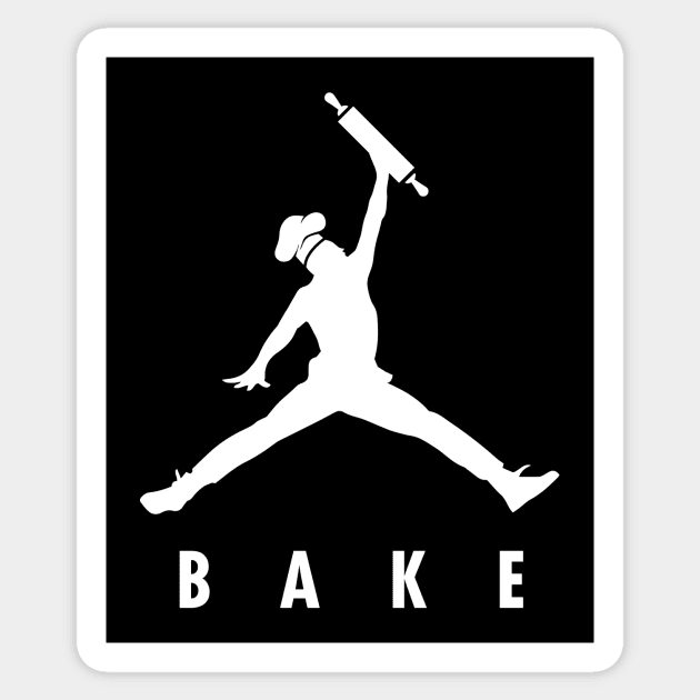 Jumpman Baker Sticker by Sharayah